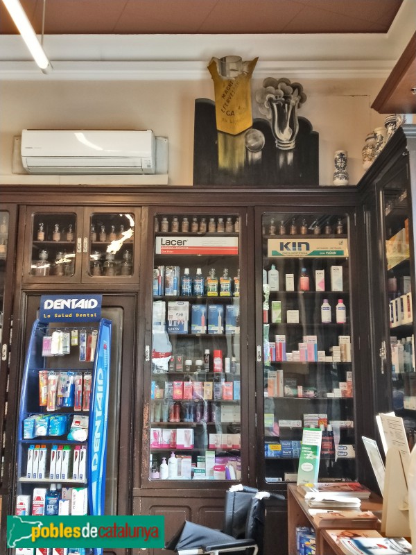 Barcelona - Farmàcia Galup (Foto: Anna Corcoll, 2021) Barcelona - Farmàcia Galup