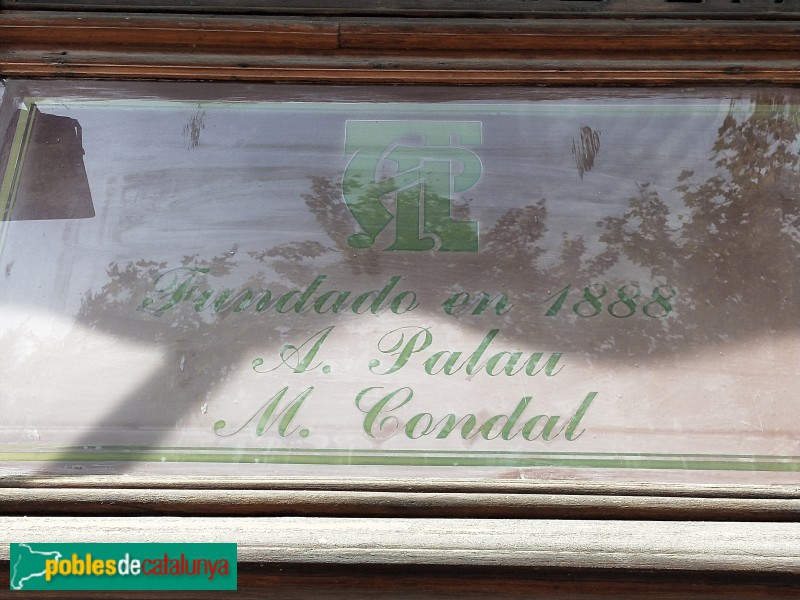 Barcelona - Estanc Palau (Foto: Anna Corcoll, 2021) Barcelona - Estanc Palau