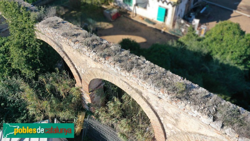 Tarragona - Aqüeducte de la Font de Loreto (Foto: Francesc Vidal-Barraquer, 2021) Tarragona - Aqüeducte de la Font de Loreto