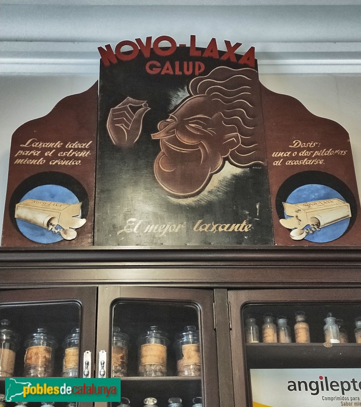 Barcelona - Farmàcia Galup (Foto: Anna Corcoll, 2021) Barcelona - Farmàcia Galup