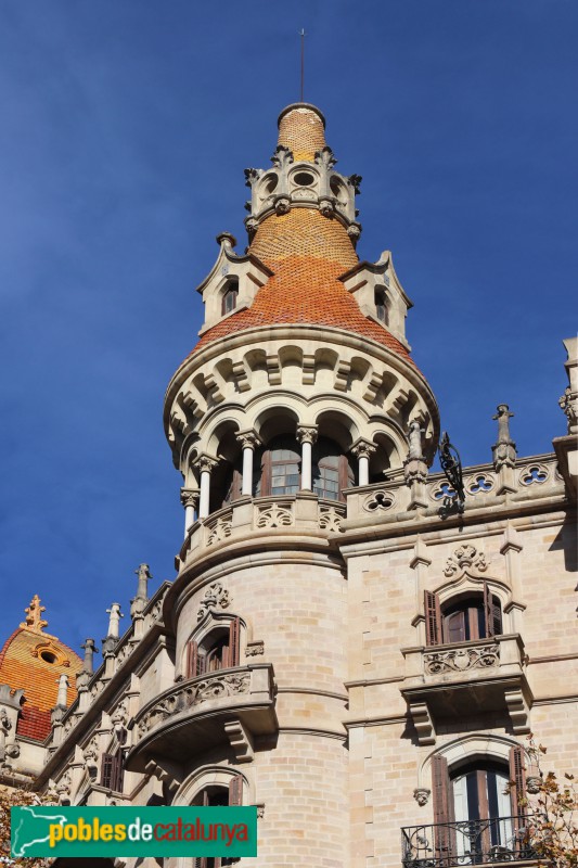 Barcelona - Cases Rocamora (Passeig de Gràcia, 6) (Foto: Albert Esteves, 2021) Barcelona - Cases Rocamora (Passeig de Gràcia, 6)