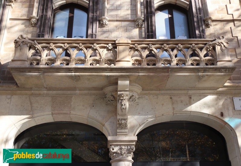 Barcelona - Cases Rocamora (Passeig de Gràcia, 6) (Foto: Albert Esteves, 2021) Barcelona - Cases Rocamora (Passeig de Gràcia, 6)