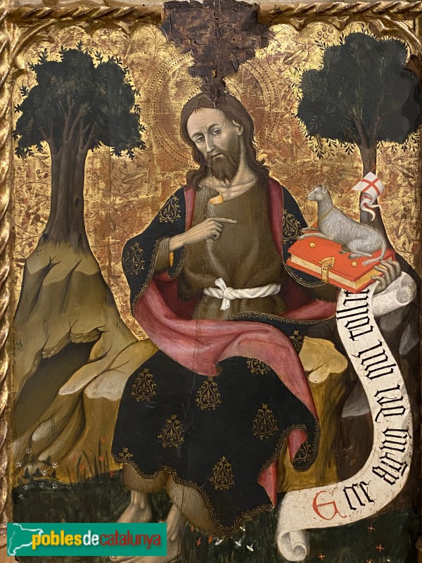 Museu Diocesà - Retaule de Sant Joan Baptista (Foto: Albert Esteves, 2022) Museu Diocesà - Retaule de Sant Joan Baptista