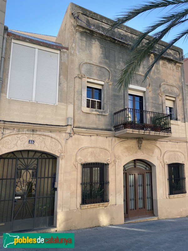 Tarragona - Casa Leandre Ripoll. Sant Antoni, 15 (Foto: Albert Esteves, 2022) Tarragona - Casa Leandre Ripoll. Sant Antoni, 15