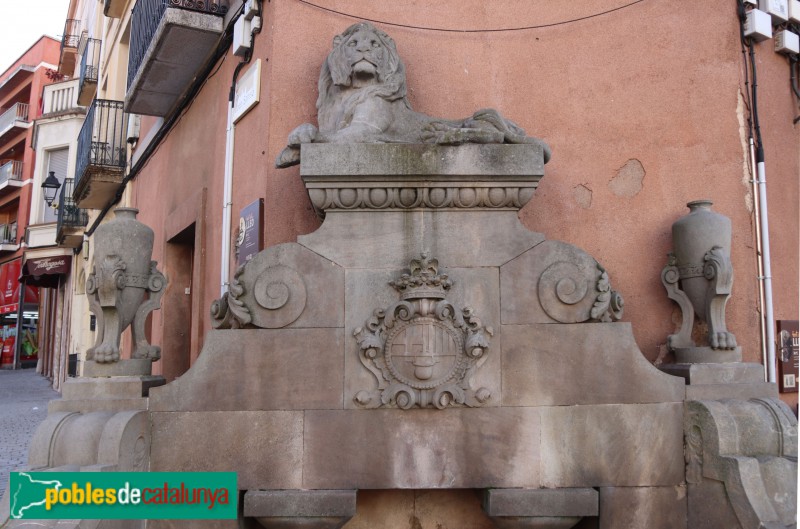 Caldes de Montbui - Font del Lleó (Foto: Albert Esteves, 2022) Caldes de Montbui - Font del Lleó