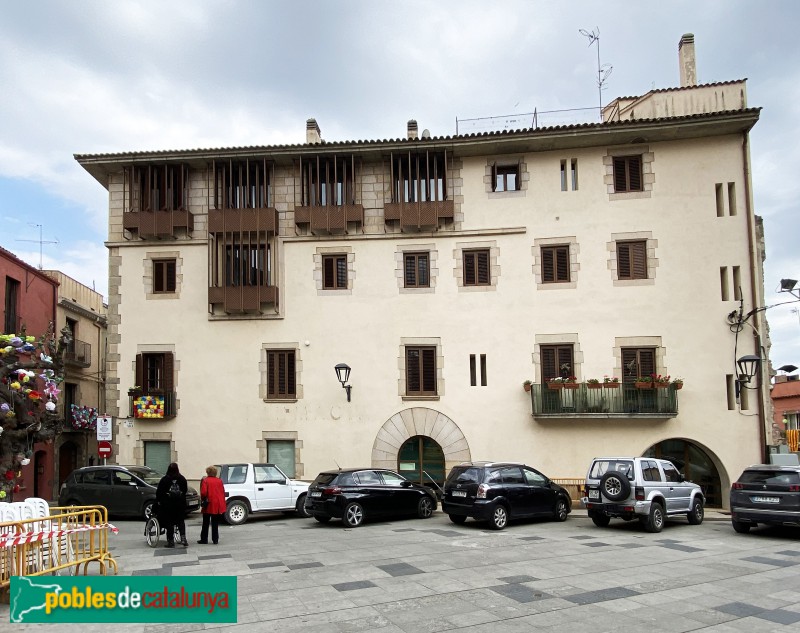 Hostalric - Antiga casa Falgueres (Foto: Albert Esteves, 2021) Hostalric - Antiga casa Falgueres