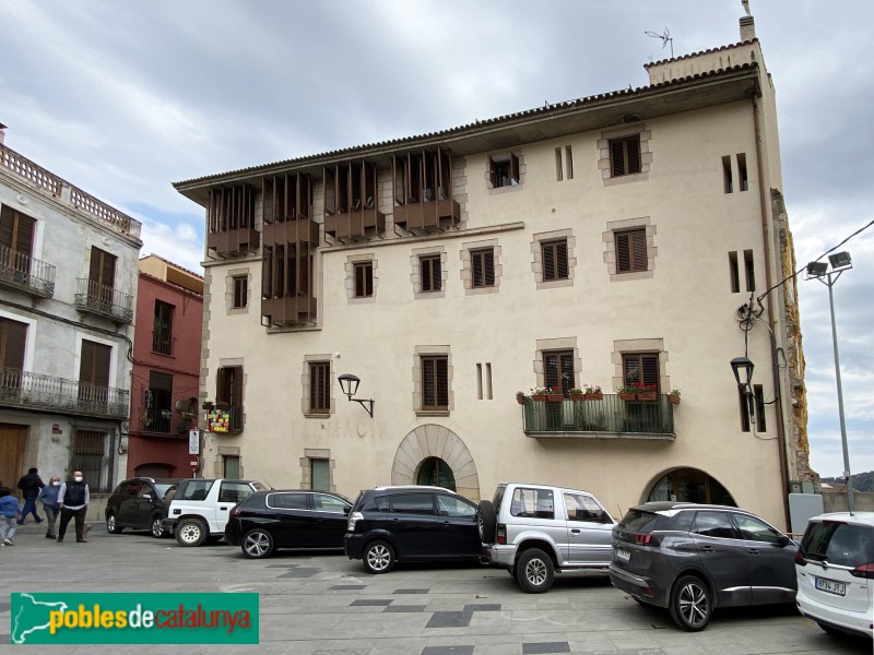 Hostalric - Antiga casa Falgueres (Foto: Albert Esteves, 2021) Hostalric - Antiga casa Falgueres