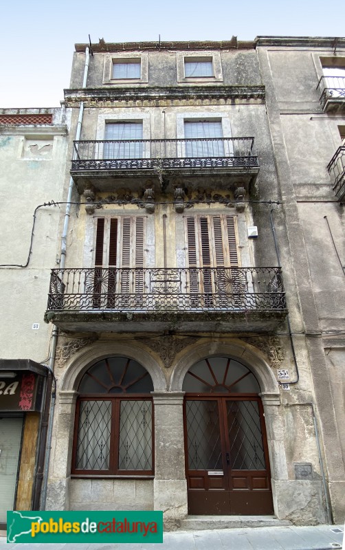 Hostalric - Rectoria (Foto: Albert Esteves, 2021) Hostalric - Rectoria