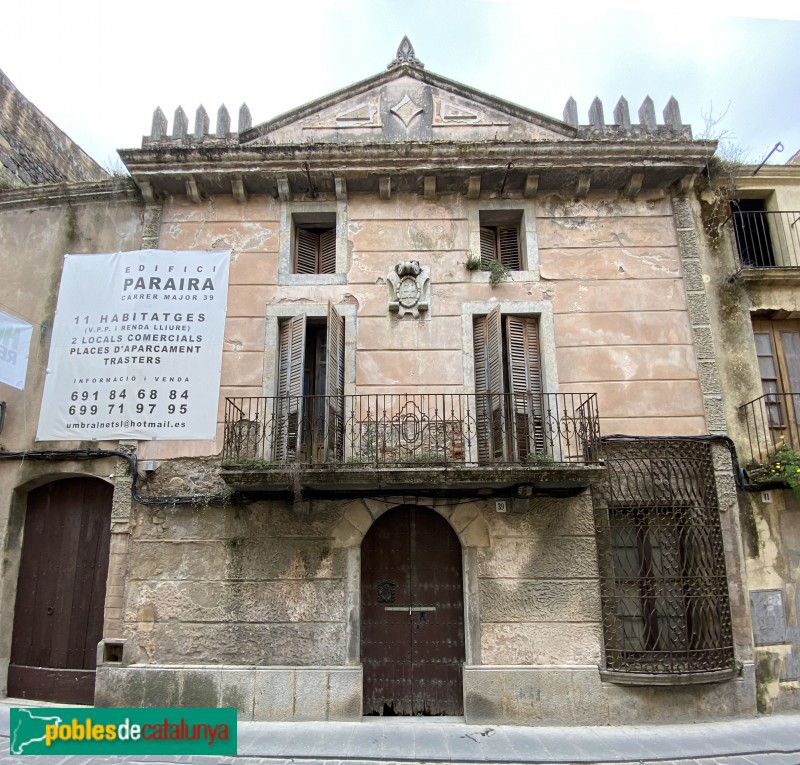 Hostalric - Cal Paraire (Foto: Albert Esteves, 2021) Hostalric - Cal Paraire