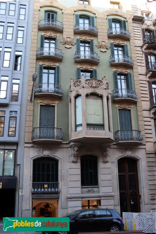 Barcelona - Rambla de Catalunya, 96 (Foto: Albert Esteves, 2022) Barcelona - Rambla de Catalunya, 96