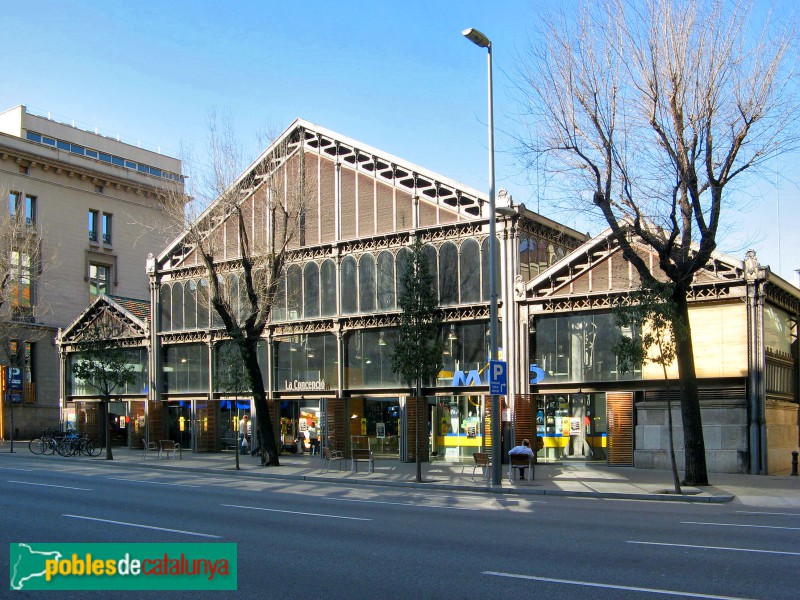 Barcelona - Mercat de la Concepció (Foto: Albert Esteves, 2007) Barcelona - Mercat de la Concepció