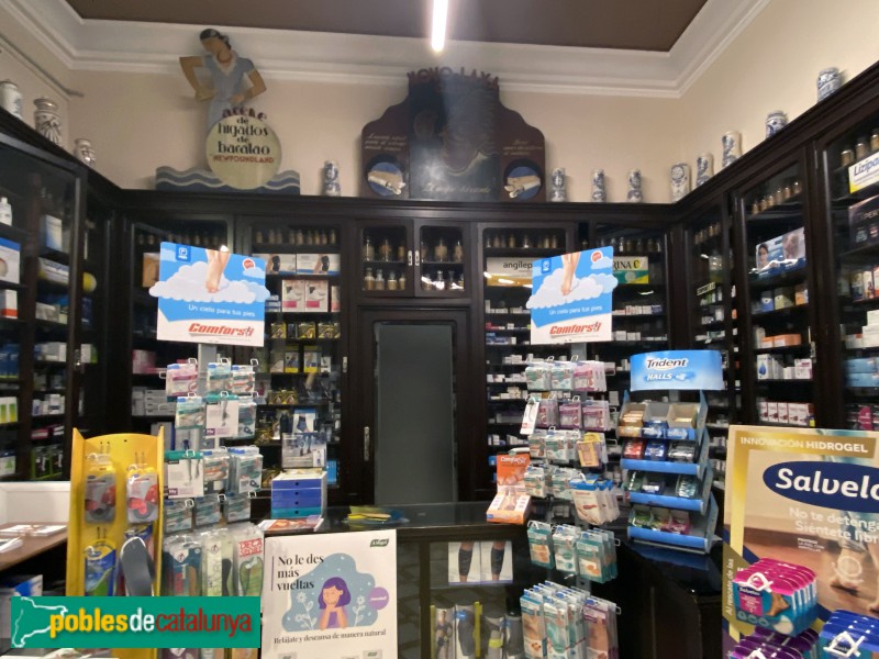 Barcelona - Farmàcia Galup (Foto: Anna Corcoll, 2021) Barcelona - Farmàcia Galup