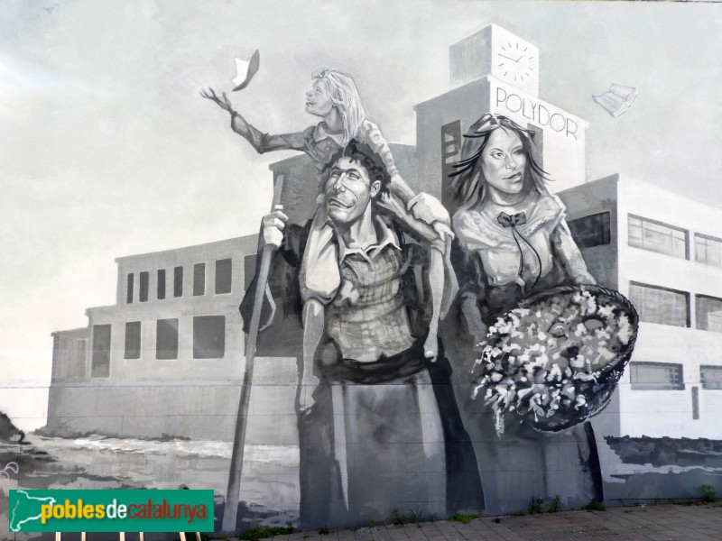 Sant Adrià de Besòs - Mural Anacronismes