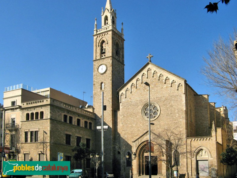 Barcelona - Esgésia de la Concepció (Foto: Albert Esteves, 2008) Barcelona - Esgésia de la Concepció