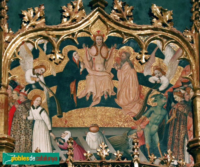 Terrassa - Retaule de Sant Miquel. Judici Final (Foto: Albert Esteves, 2022) Terrassa - Retaule de Sant Miquel. Judici Final