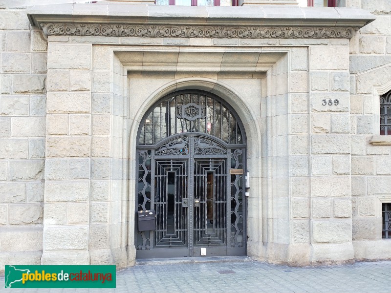 Barcelona - Casa Pericas (Diagonal, 389) (Foto: Anna Corcoll, 2022) Barcelona - Casa Pericas (Diagonal, 389)