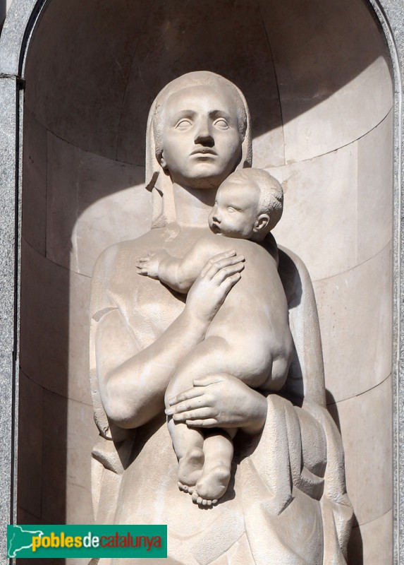 Barcelona - Passeig de Sant Joan, 10. Maternitat de Vicenç Navarro