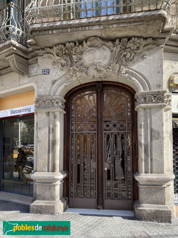 Barcelona - Bailèn, 134 (Foto: Albert Esteves, 2022) Barcelona - Bailèn, 134