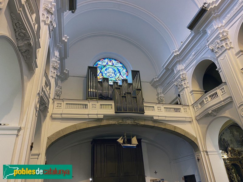 Badalona - Església de Santa Maria (Foto: Albert Esteves, 2022) Badalona - Església de Santa Maria