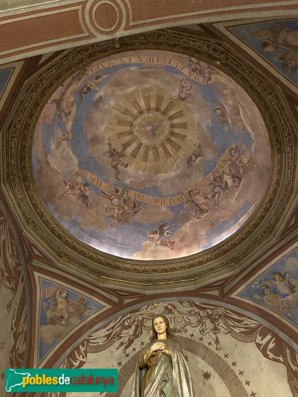 Altar de la Puríssima, 1947 (Foto: Albert Esteves, 2022) Altar de la Puríssima, 1947