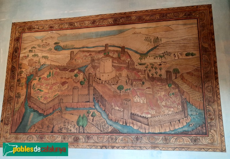 Peratallada - Castell (Foto: Ferran Artigas, 2022) Peratallada - Castell