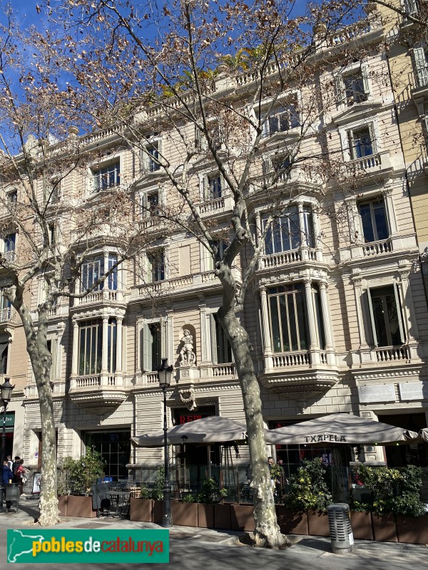 Barcelona - Passeig de Gràcia, 60 (Casa Olano)