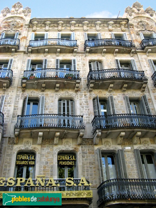 Barcelona - Passeig de Gràcia, 65 (Foto: Albert Esteves, 2007) Barcelona - Passeig de Gràcia, 65