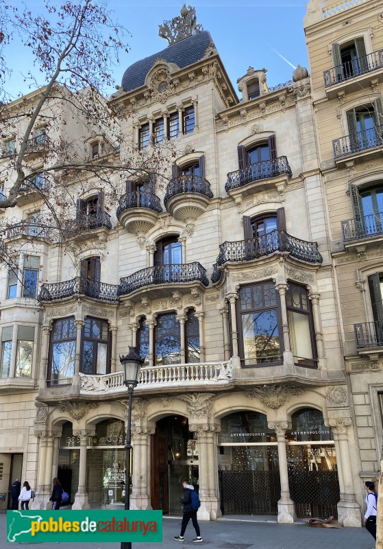 Barcelona - Casa Malagrida (Passeig de Gràcia, 27)