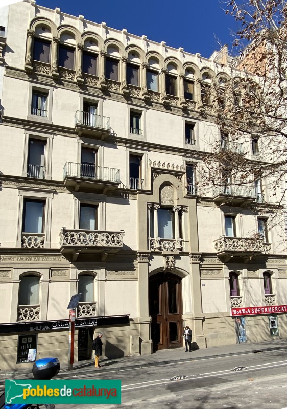 Barcelona - Gran Via, 617 (Foto: Albert Esteves, 2022) Barcelona - Gran Via, 617