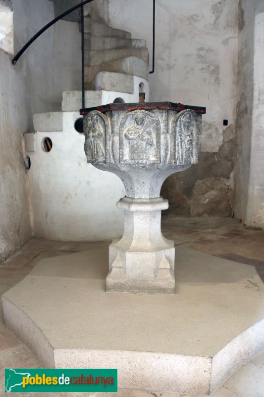 La Garriga - Doma. Pica baptismal