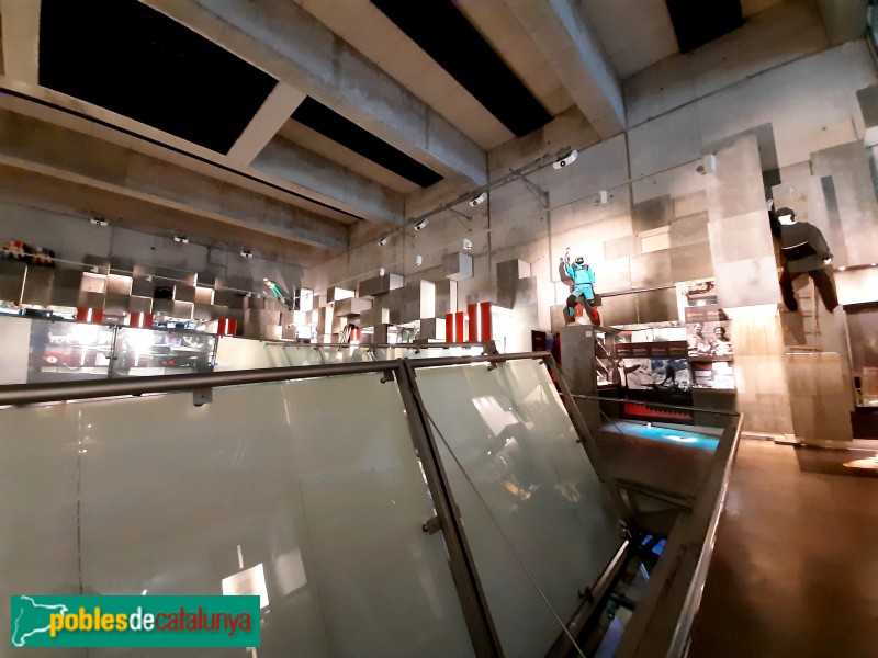 Barcelona - Museu Olímpic de l'Esport. Interior del Museu (Foto: Sergi Suárez, 2022) Barcelona - Museu Olímpic de l'Esport. Interior del Museu