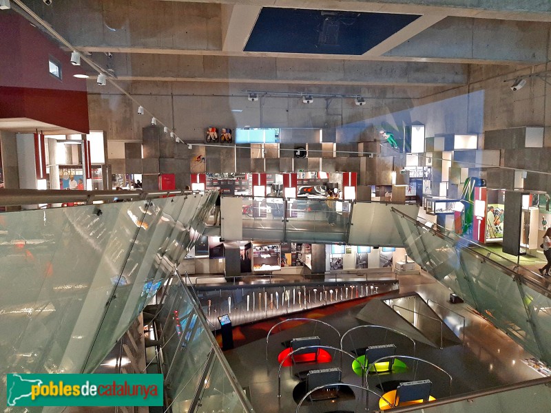 Barcelona - Museu Olímpic de l'Esport. Interior del Museu (Foto: Sergi Suárez, 2022) Barcelona - Museu Olímpic de l'Esport. Interior del Museu