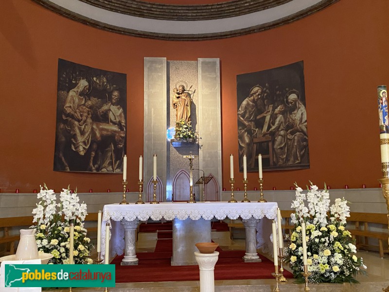 La Llagosta - Església de Sant Josep (Foto: Albert Esteves, 2022) La Llagosta - Església de Sant Josep