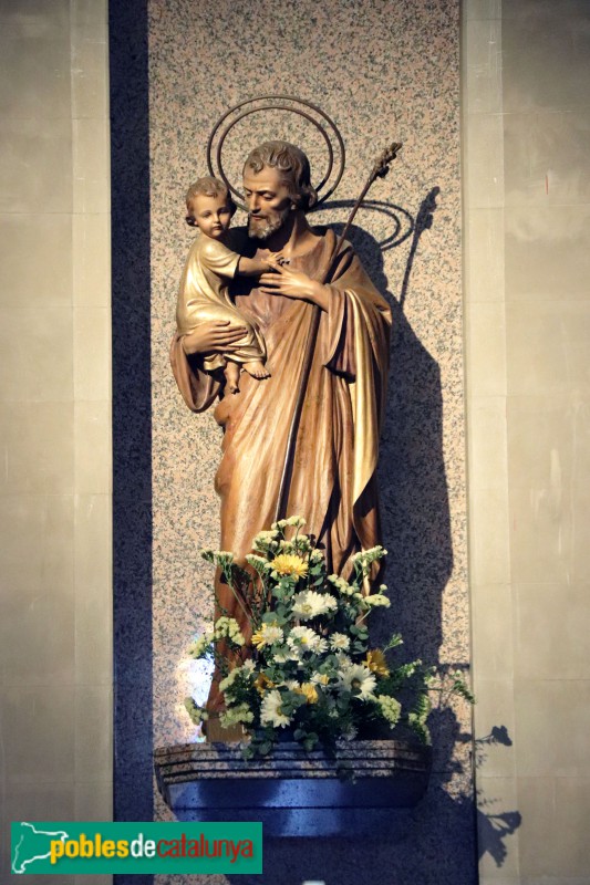 La Llagosta - Església de Sant Josep (Foto: Albert Esteves, 2022) La Llagosta - Església de Sant Josep