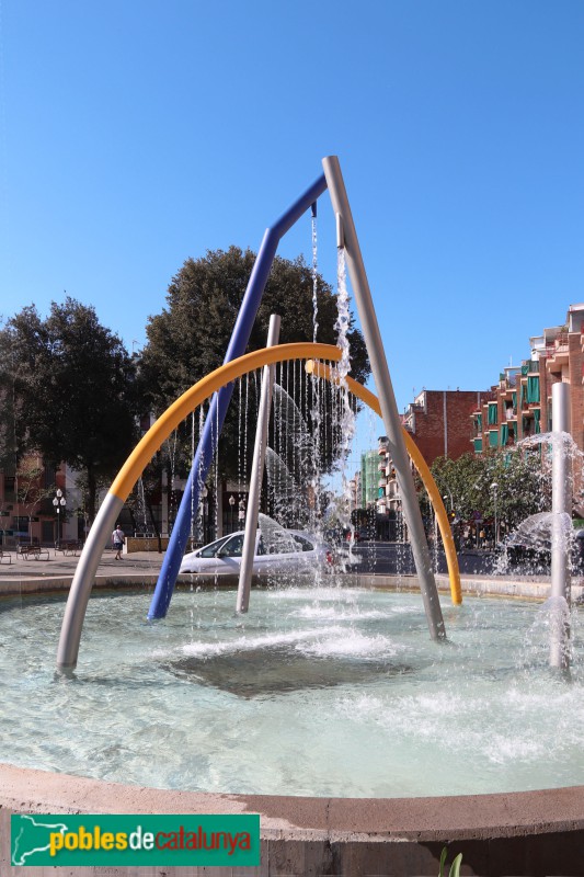 La Llagosta - Escultura <i>Tot Aigua</i> (Foto: Albert Esteves, 2022) La Llagosta - Escultura <i>Tot Aigua</i>