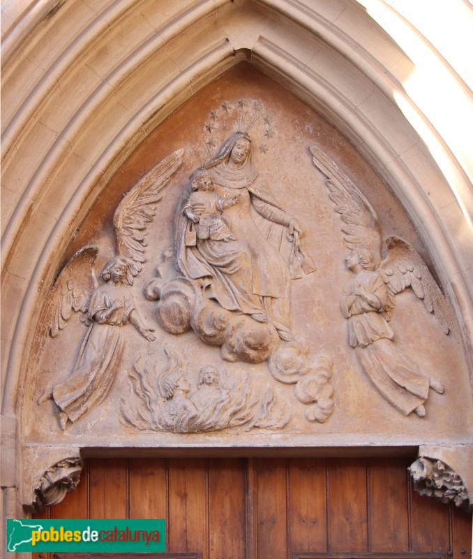 Tarragona - Església dels Carmelites (Foto: Albert Esteves, 2022) Tarragona - Església dels Carmelites