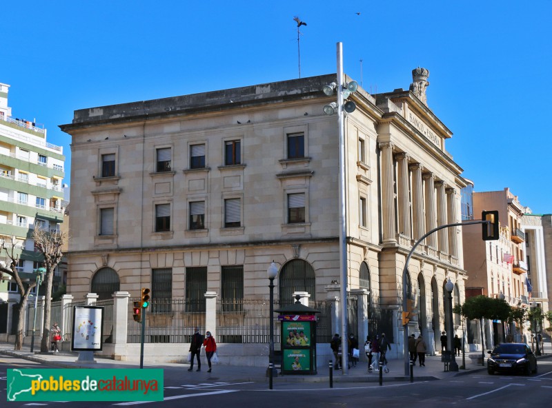 Tarragona - Banc d'Espanya (Foto: Albert Esteves, 2022) Tarragona - Banc d'Espanya