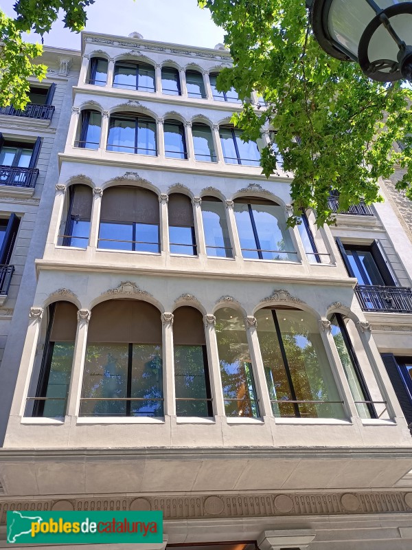 Barcelona - Passeig de Gràcia, 98 (Foto: Anna Corcoll, 2022) Barcelona - Passeig de Gràcia, 98