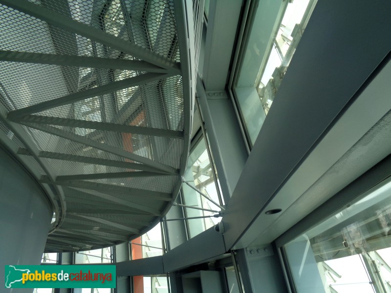 Barcelona - Torre Glòries. Mirador (Foto: Sergi Suárez, 2022) Barcelona - Torre Glòries. Mirador