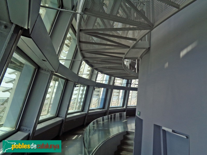 Barcelona - Torre Glòries. Mirador (Foto: Sergi Suárez, 2022) Barcelona - Torre Glòries. Mirador