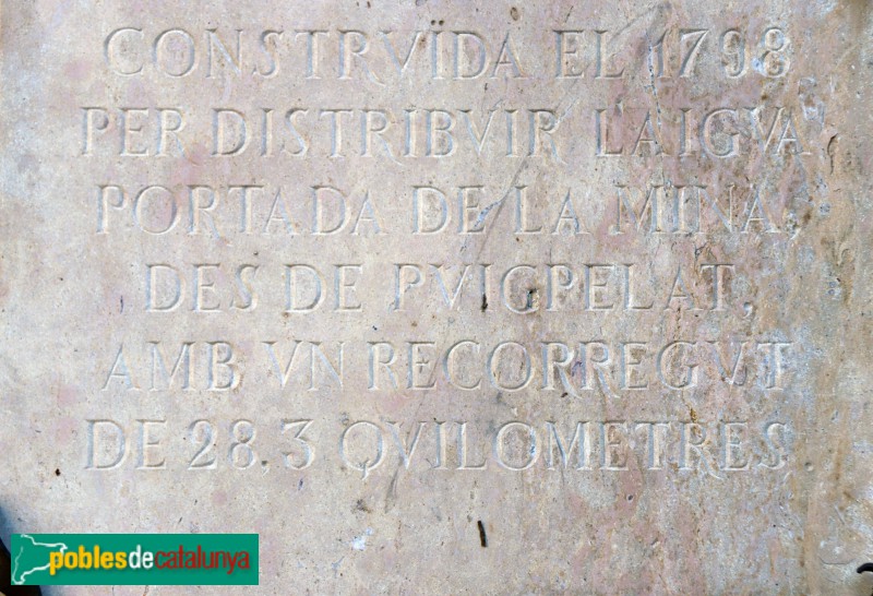 Tarragona - Font de l'Arquebisbe Armanyà (Foto: Albert Esteves, 2022) Tarragona - Font de l'Arquebisbe Armanyà