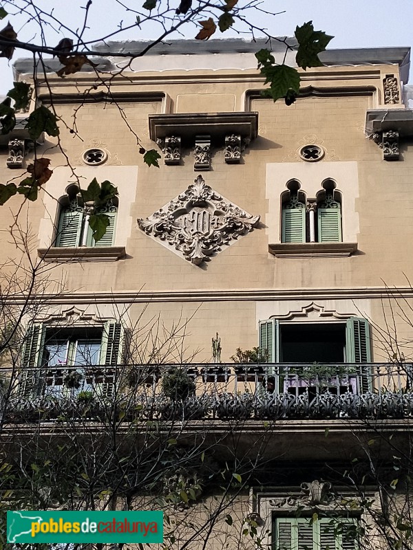 Barcelona - Diputació, 183-185 (Foto: Anna Corcoll, 2019) Barcelona - Diputació, 183-185