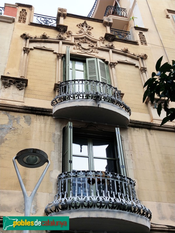 Barcelona - Diputació, 183-185 (Foto: Anna Corcoll, 2019) Barcelona - Diputació, 183-185