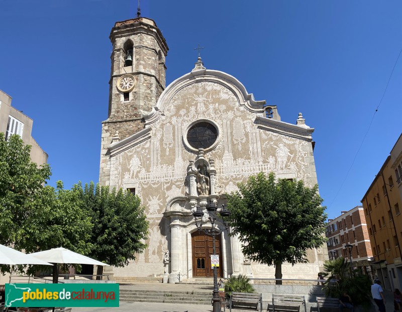 Sant Celoni - Església de Sant Martí (Foto: Albert Esteves, 2022) Sant Celoni - Església de Sant Martí