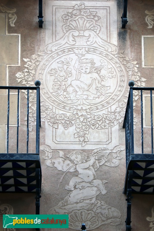 Piera - Cases Víctor Riu (Foto: Albert Esteves, 2022) Piera - Cases Víctor Riu