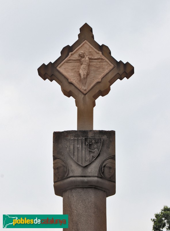Piera - Creu de la Plaça (Foto: Albert Esteves, 2022) Piera - Creu de la Plaça