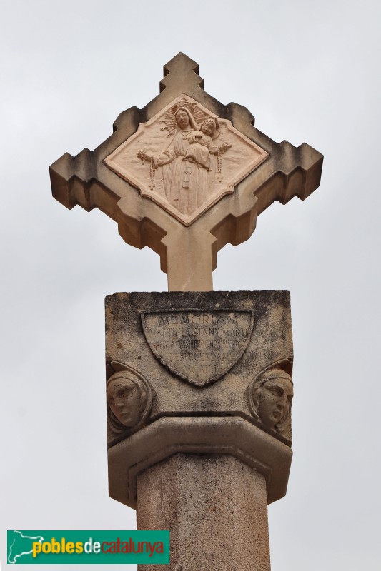 Piera - Creu de la Plaça (Foto: Albert Esteves, 2022) Piera - Creu de la Plaça