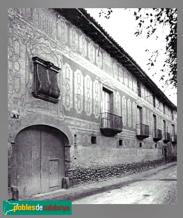 Piera - Casa Sastre, abans de la reforma (Foto: Ajuntament de Piera, 1936) Piera - Casa Sastre, abans de la reforma