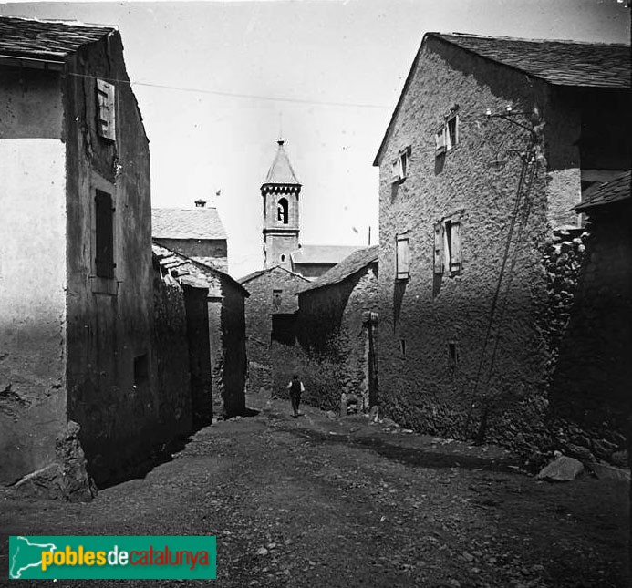 El poble de Das (Foto: Josep Salvany -Fons Salvany. Biblioteca de Catalunya-, 1924) El poble de Das
