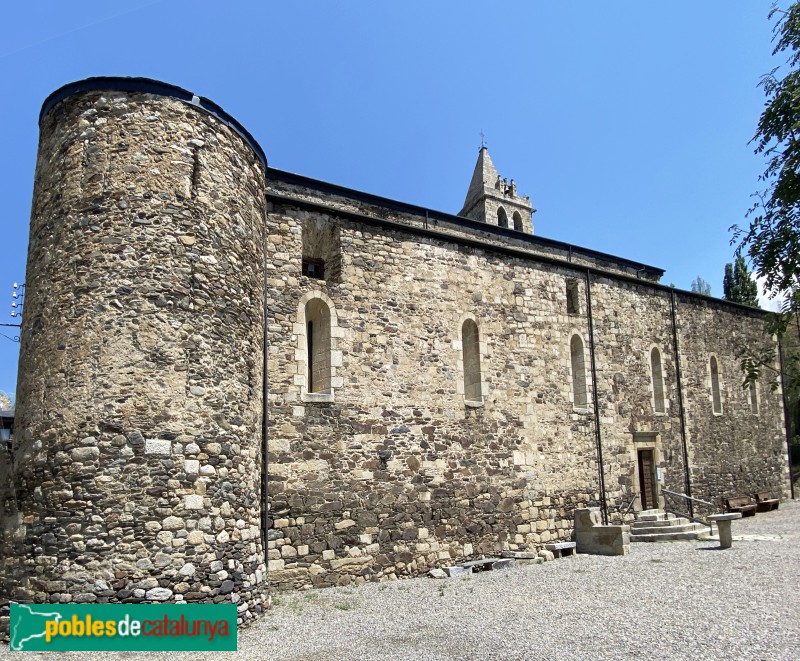 Llívia - Església de la Mare de Déu dels Àngels (Foto: Albert Esteves, 2022) Llívia - Església de la Mare de Déu dels Àngels